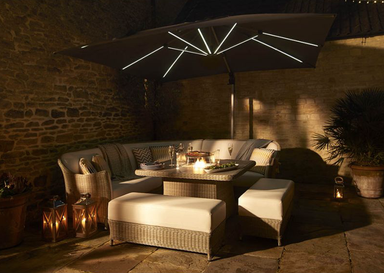 Truro cantilever parasol
